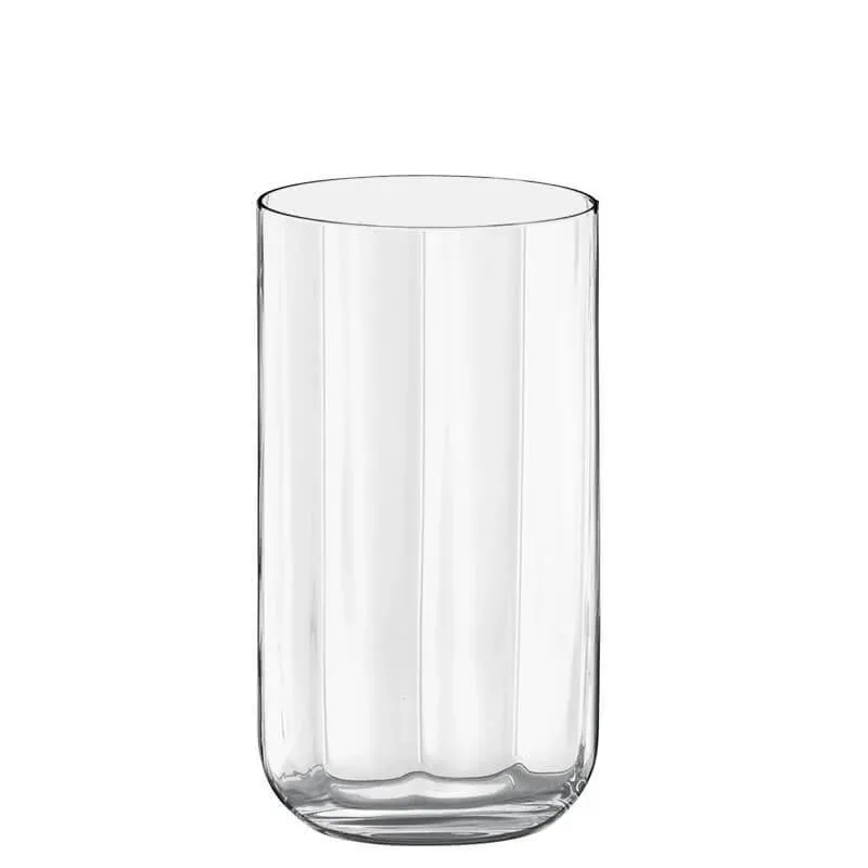 Sconto 45 cl - Bormioli Luigi Jazz Bicchiere Bibita in Vetro - Set 4 Pezzi