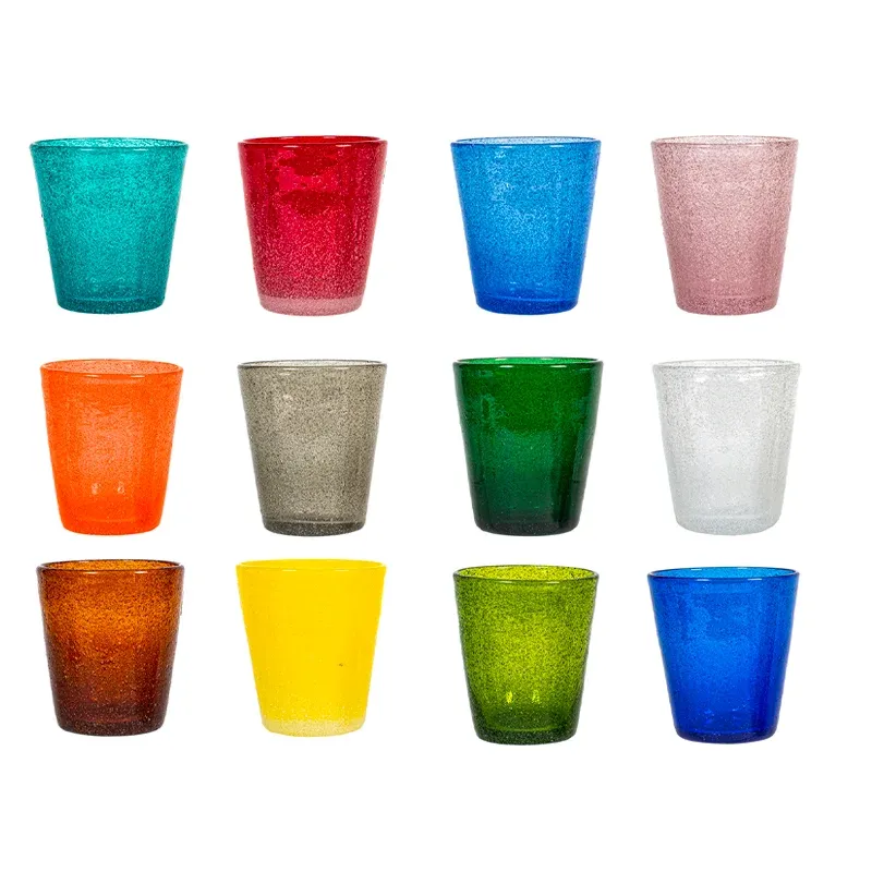 34 cl - H&H Giada Bicchiere Acqua in Vetro - Set 12 Pezzi Solo Oggi