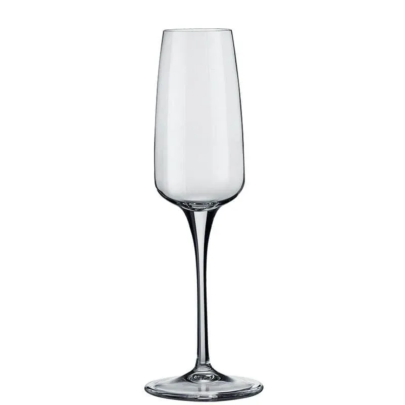 23 cl - Bormioli Rocco Aurum Calice Flute in Vetro - Set 6 Pezzi Nuovo Arrivo
