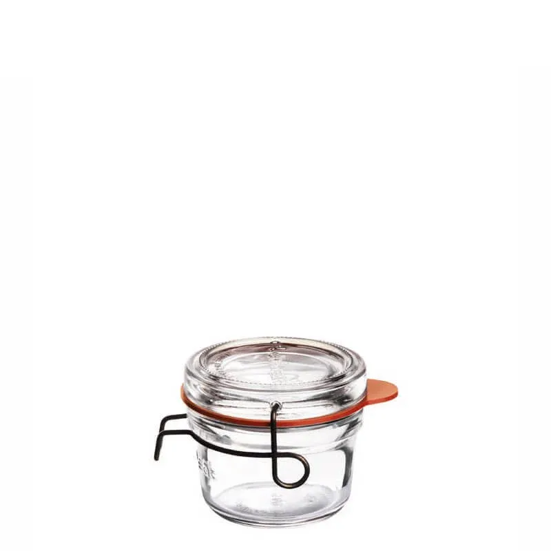 Offerta 12.5 cl - Bormioli Luigi Lock Eat Vasetto Ermetico in Vetro - Set 6 Pezzi