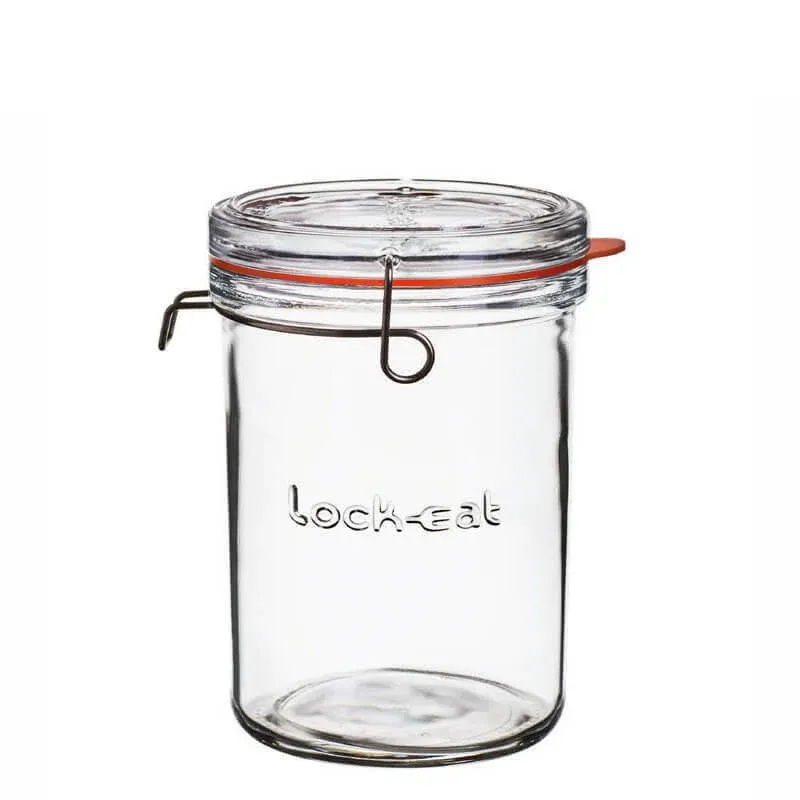 1 Litro - Bormioli Luigi Lock Eat Terrina in Vetro - Set 6 Pezzi Sconto