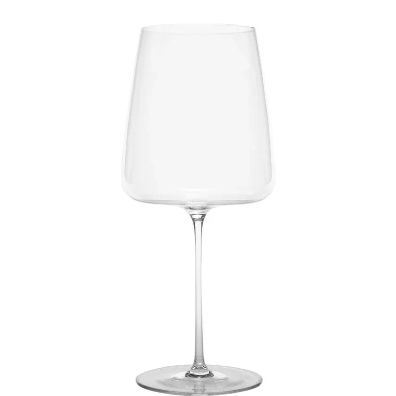75 cl - Zafferano Ultralight Calice Vino Rosso in Vetro Fatto a Mano - Set 2 Pezzi Reso Gratuito