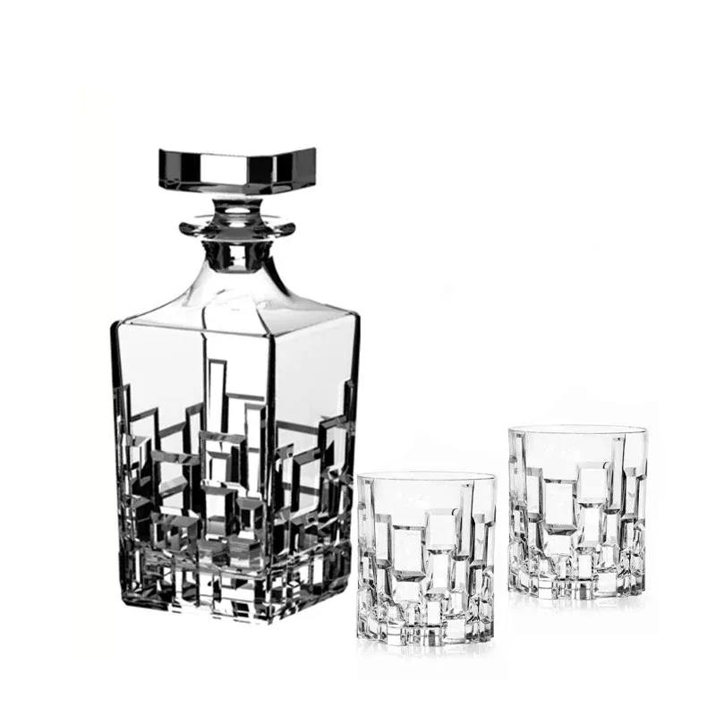 RCR Etna Set Whisky in Vetro - Set 7 Pezzi Spedizione Espresso