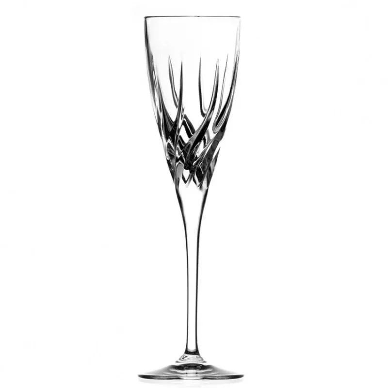 12 cl - RCR Trix Calice Flute in Vetro - Set 6 Pezzi Compra Online