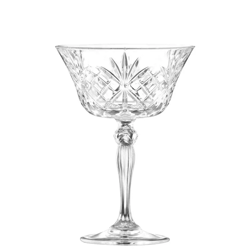 Ultimissimo Modello 26 cl - RCR Melodia Coppa Champagne in Vetro - Set 6 Pezzi