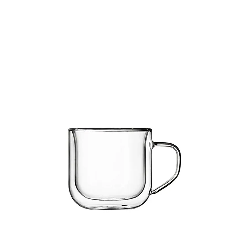 24 cl - Bormioli Luigi Thermic Glass Tazza Cappuccino in Vetro - Set 2 Pezzi Più Venduto