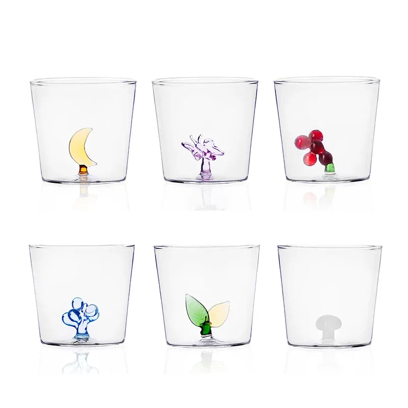 Compra Oggi Stesso 30 cl - Ichendorf Greenwood Bicchiere Acqua in Vetro Borosilicato - Set 6 Pezzi