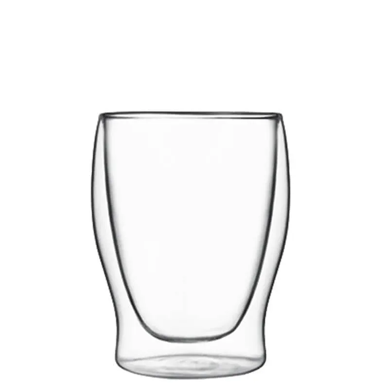35 cl - Bormioli Luigi Thermic Glass Bicchiere Acqua in Vetro Borosilicato - Set 2 Pezzi A Buon Prezzo