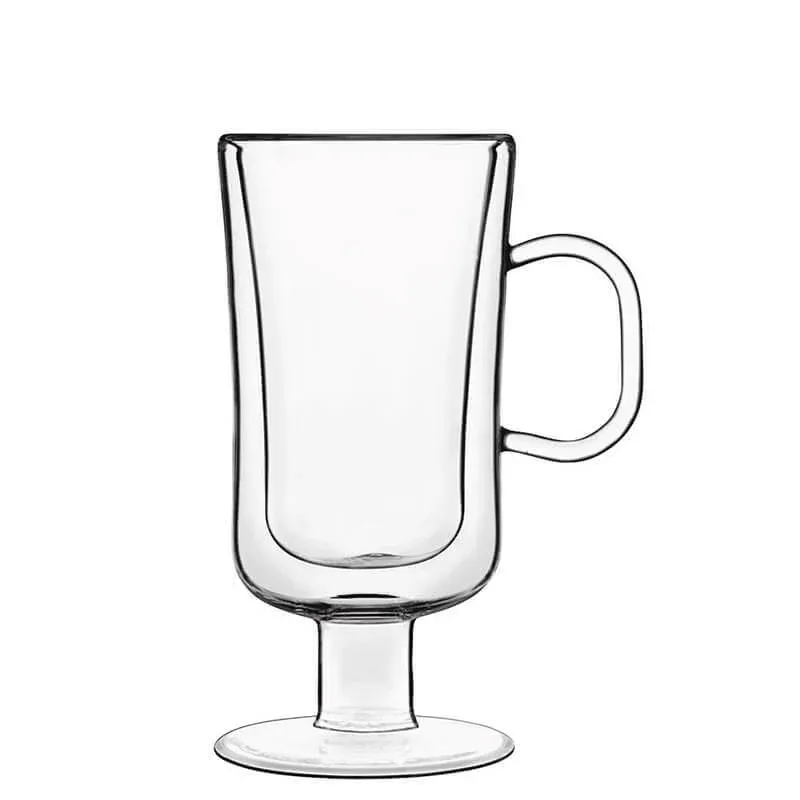 25 cl - Bormioli Luigi Thermic Glass Irish Coffee Bicchiere Cappuccino in Vetro Borosilicato - Set 2 Pezzi Compra Adesso