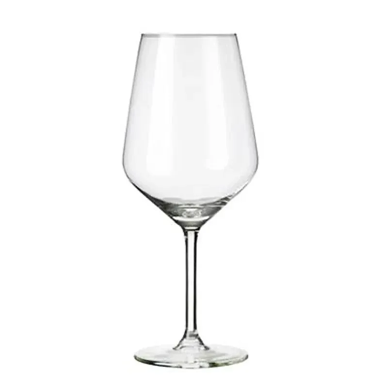 Novità 53 cl - Leerdam Crisal Carrè Calice Vino Rosso in Vetro - Set 6 Pezzi