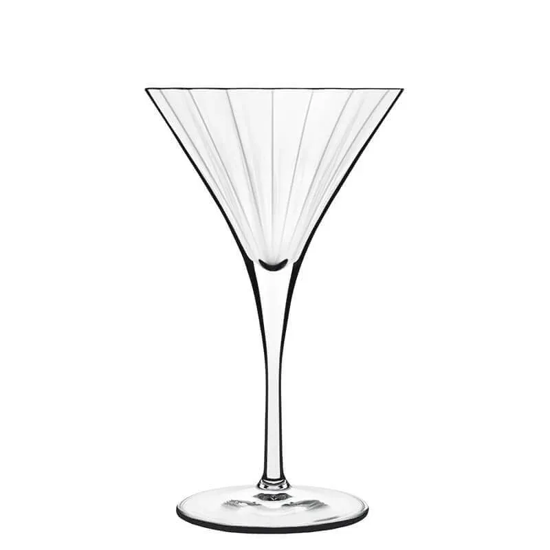 Ultime Pezzi 26 cl - Bormioli Luigi Bach Bicchiere Martini in Vetro - Set 4 Pezzi