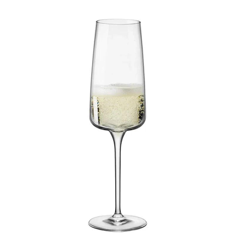 26.2 cl - Bormioli Rocco Nexo Calice Flute in Vetro - Set 6 Pezzi Scelto Dai Clienti