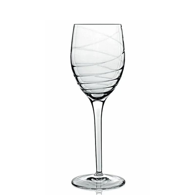 38 cl - Bormioli Luigi Romantica Calice Vino Rosso in Vetro - Set 4 Pezzi Promo Stagionale