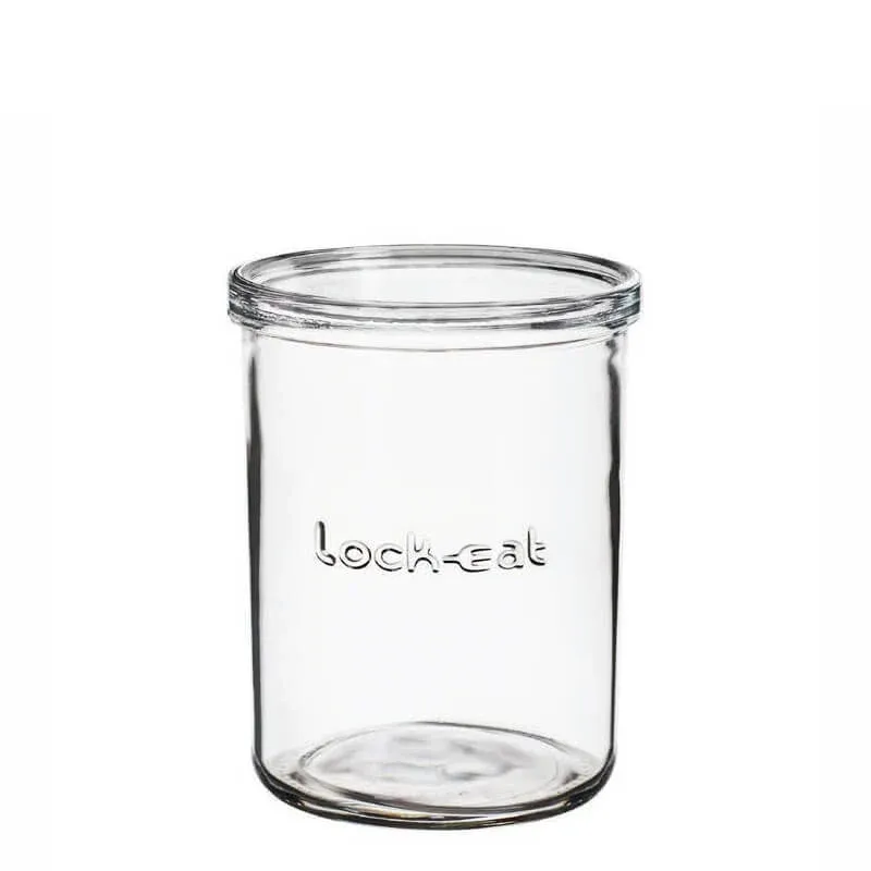 1 Litro - Bormioli Luigi Lock Eat Terrina in Vetro - Set 12 Pezzi Offerta Limitata