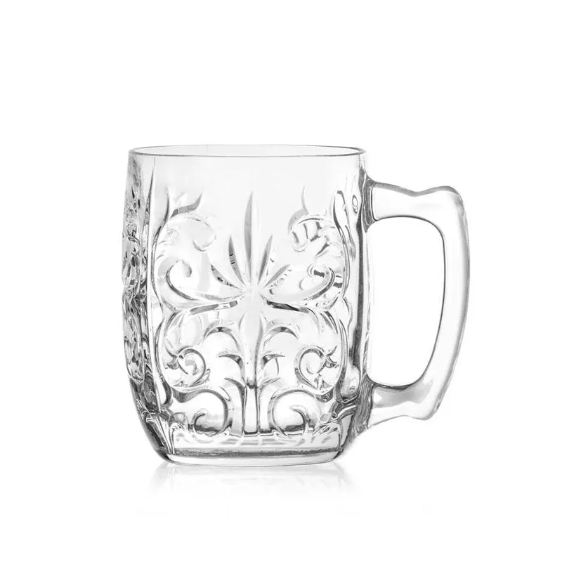 Direttamente Dal Produttore 43 cl - RCR Tattoo Bicchiere Moscow Mule in Vetro - Set 4 Pezzi
