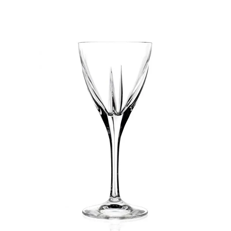 Promozione 21 cl - RCR Fusion Calice Vino Bianco in Vetro - Set 6 Pezzi