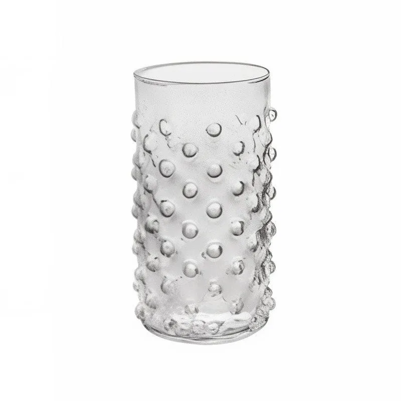 Promo Stagionale 44 cl - Bubbles Bicchiere Bibita in Vetro Soffiato - Set 6 Pezzi
