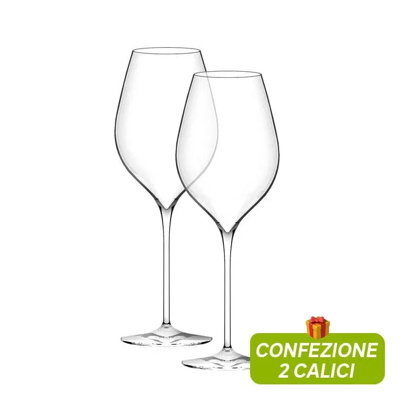 Offerta Limitata 48 cl - Italesse Masterclass Xtreme Calice Flute in Vetro - Set 2 Pezzi