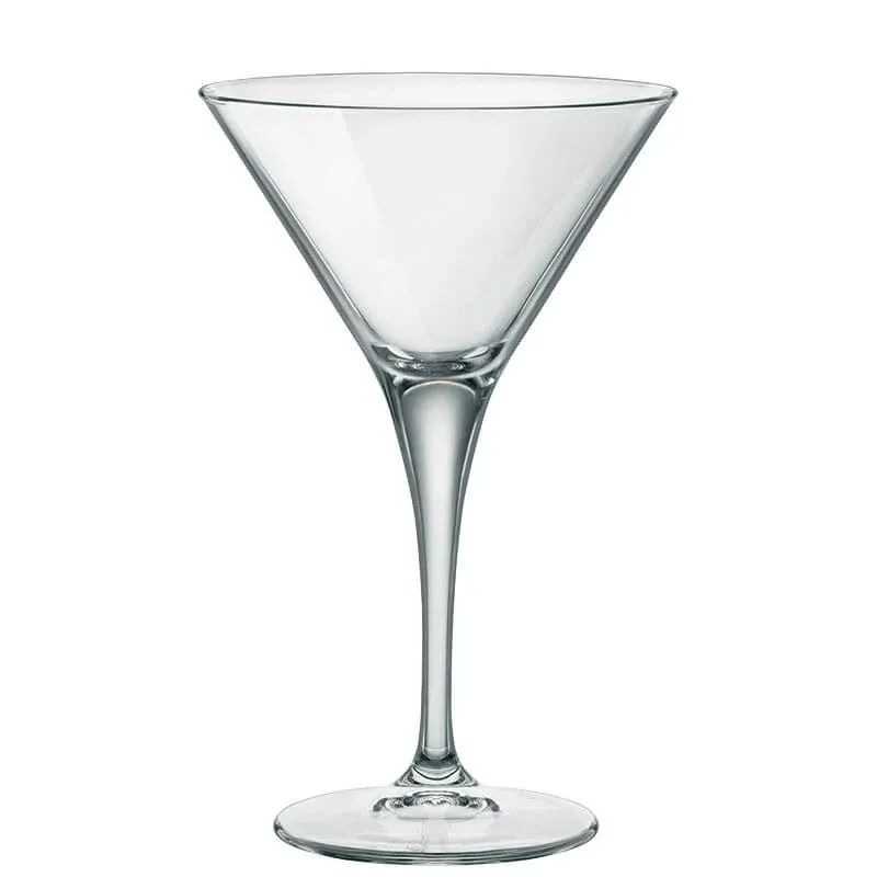 24.5 cl - Bormioli Rocco Ypsilon Bicchiere Martini in Vetro - Set 6 Pezzi Must-Have