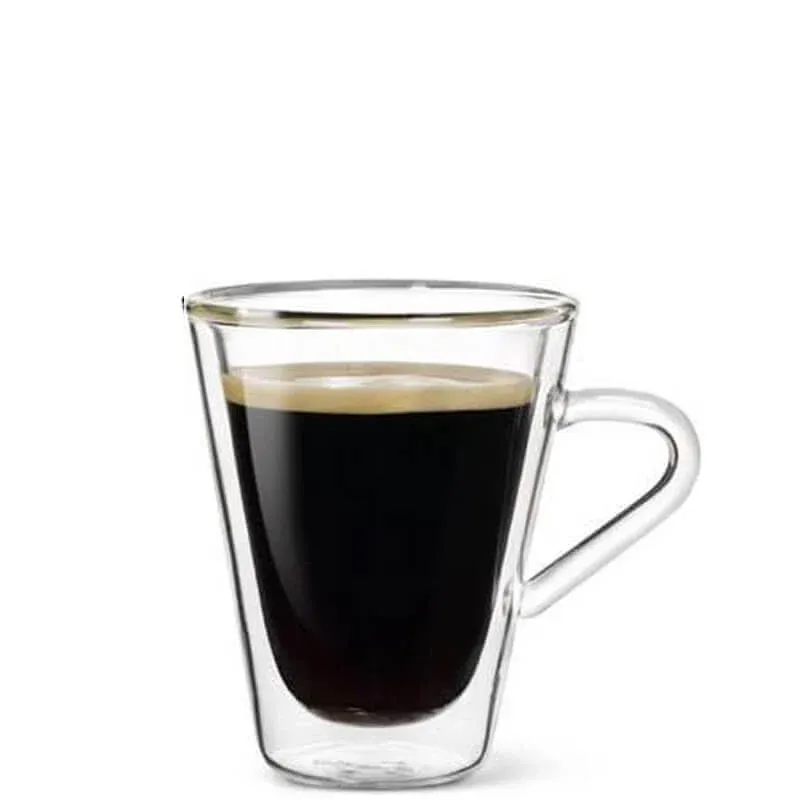 Super Prezzo 10.5 cl - Bormioli Luigi Thermic Glass Tazzina Caffé in Vetro Borosilicato - Set 2 Pezzi
