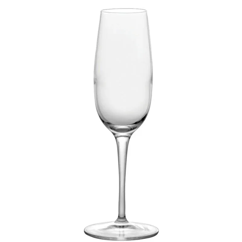 Prezzo Conveniente 23.5 cl - Bormioli Luigi Crescendo Calice Flute in Vetro - Set 4 Pezzi