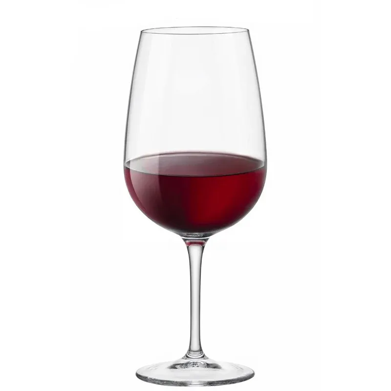 Professionale 64 cl - Bormioli Rocco Spazio Calice Vino Rosso in Vetro - Set 6 Pezzi