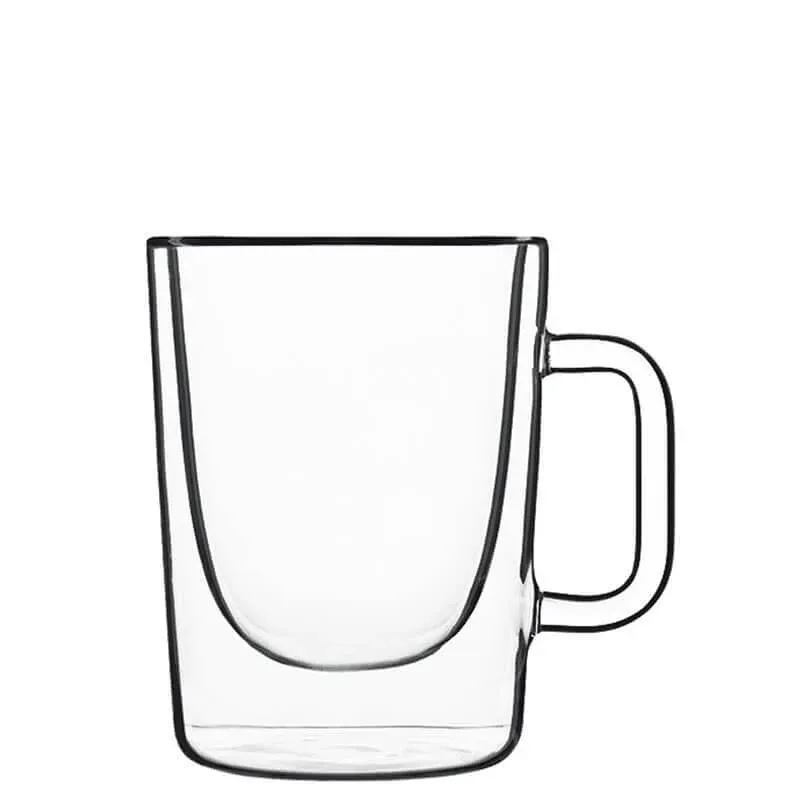 30 cl - Bormioli Luigi Thermic Glass Aroma Tazzina Caffé in Vetro Borosilicato - Set 2 Pezzi Affare