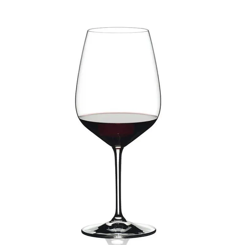 Professionale 80 cl - Riedel Heart To Heart Calice Vino Rosso Cabernet in Vetro - Set 2 Pezzi