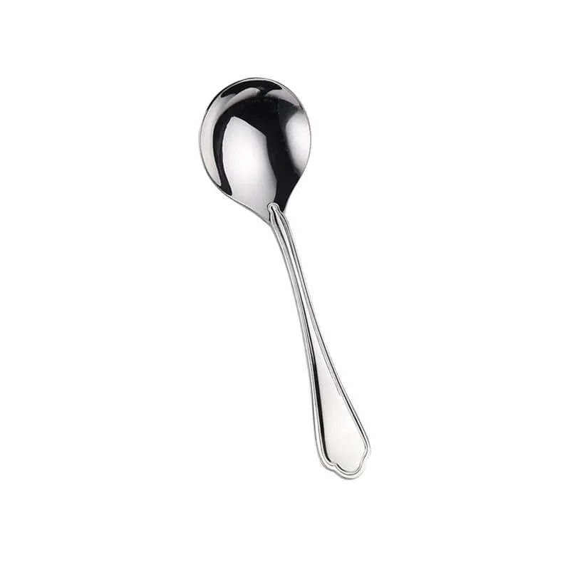 Pintinox Ducale Cucchiaio Brodo In Acciaio Inox - Set 12 Pz Economico