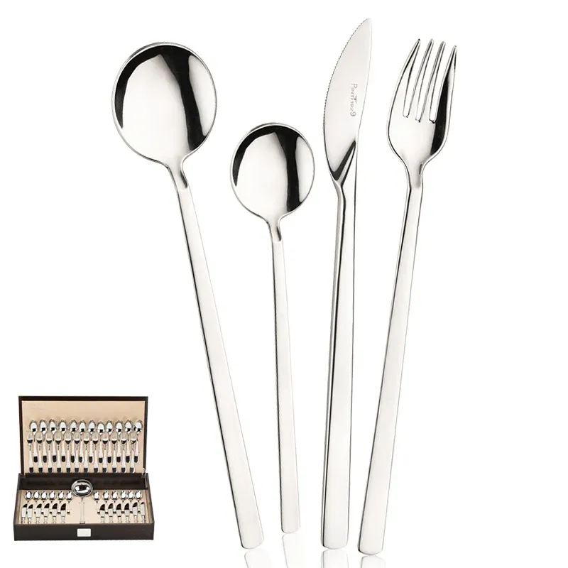 Must-Have Pintinox Tecna Servizio Posate In Acciaio Inox - Set 49 Pz