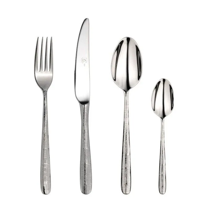 Ultime Pezzi Le Coq Taras Servizio Posate In Acciaio Inox - Set 24 Pz