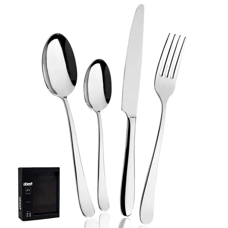 Abert Relais Servizio Posate In Acciaio Inox - Set 24 Pz Affare