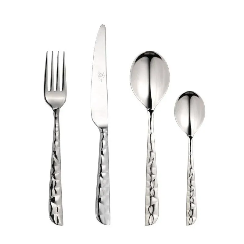 Le Coq Sybaris Servizio Posate In Acciaio Inox - Set 24 Pz Professionale