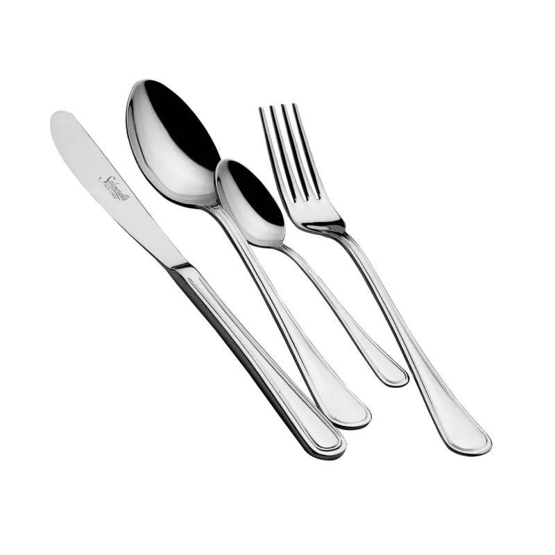 Salvinelli Atlantide Servizio Posate In Acciaio Inox - Set 24 Pz Prezzo Ridotto