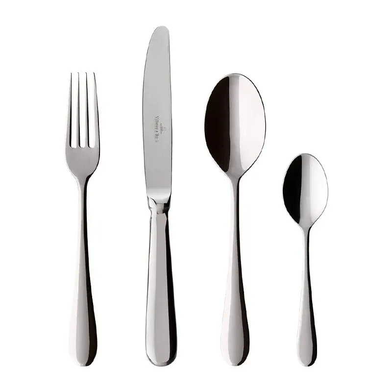 Villeroy & Boch Oscar Servizio Posate In Acciaio Inox - Set 24 Pz Più Venduto