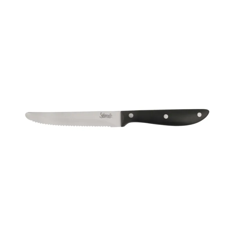 Direttamente Dal Produttore Salvinelli Bistrot Coltello Tavola In Acciaio Inox Forgiato - Set 6 Pz