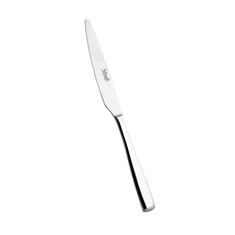 Offerta Salvinelli Flow Coltello Tavola In Acciaio Inox - Set 12 Pz