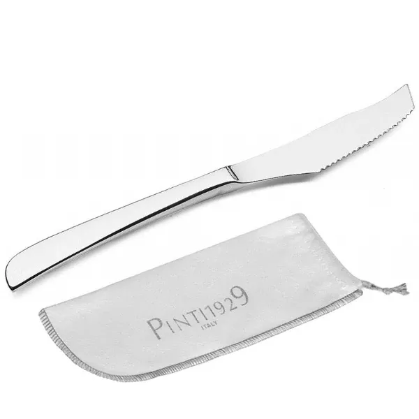 Pintinox Esclusivi Coltello Pizza In Acciaio Inox Forgiato Quantità Limitata