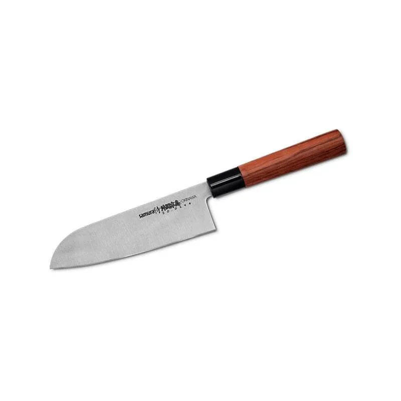 Offerta Del Giorno 17.5 cm - Samura Okinawa Coltello Santoku In Acciaio Inox