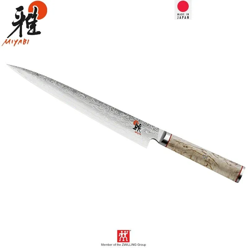 Soddisfatti O Rimborsati 24 cm - Zwilling Miyabi 5000MCD Coltello Sujihiki In Acciaio Inox
