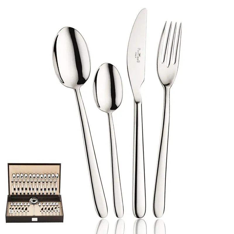 Vendita Finale Pintinox Privilege Servizio Posate In Acciaio Inox - Set 49 Pz