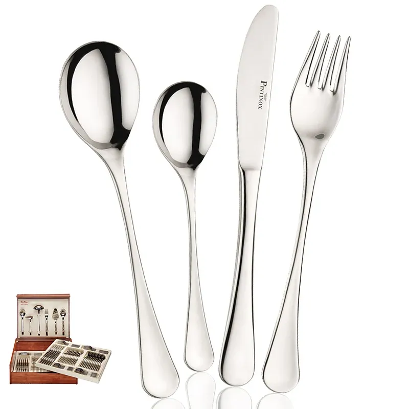 Pintinox Solaris Servizio Posate In Acciaio Inox - Set 126 Pz Occasione