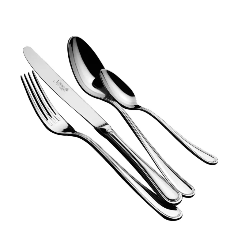 Consegna Rapida Salvinelli President Servizio Posate In Acciaio Inox - Set 24 Pz