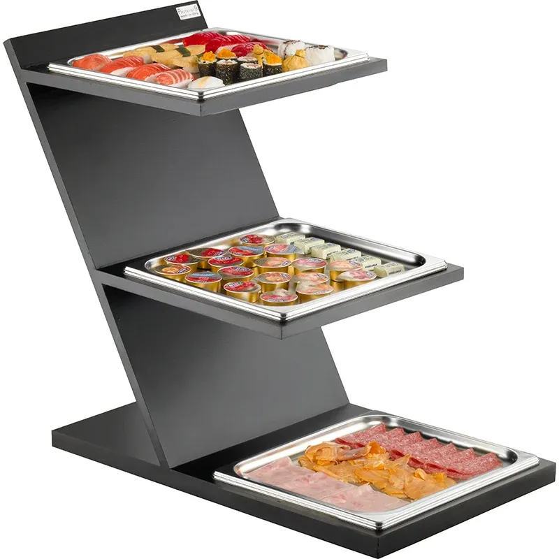 Consegna Rapida Pintinox Buffet Alzata In Acciaio Inox