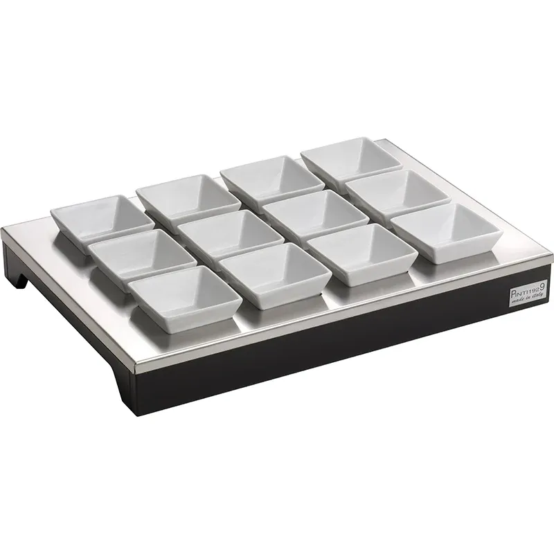 Pintinox Buffet Espositore In Acciaio Inox - Porcellana Prezzo Scontato