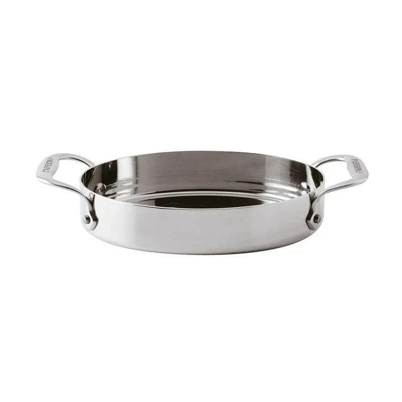 17x13 cm - Paderno Series 12200 Miniature Tegamino Ovale In Acciaio Inox Consegna Rapida