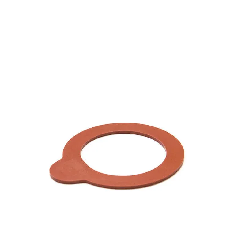 Reso Gratuito 6.7 cm - Bormioli Luigi Lock Eat Guarnizione Caraffa In Gomma Naturale - Set 6 Pz
