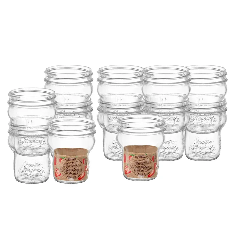 Compra Adesso 27.5 cl - Bormioli Rocco Quattro Stagioni Vasetto Impilabile In Vetro Senza Capsula - Set 6 Pz
