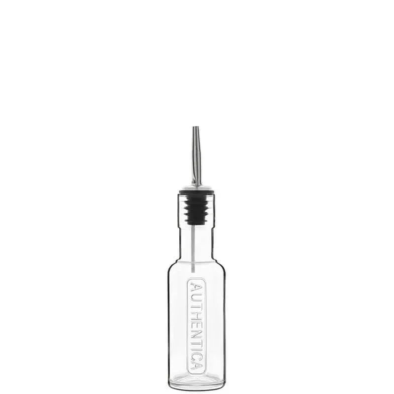 12.5 cl - Bormioli Luigi Optima Authentica Bottlglia Con Beccuccio Versatore In Vetro Nuova Collezione