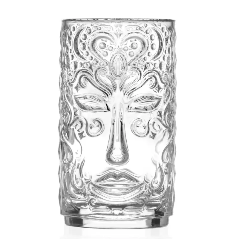 45 cl - RCR Cristalleria Italiana Tiki Venezia Bicchiere Bibita Set 4 Pz Economico